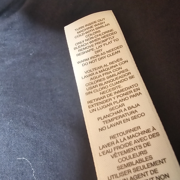 CHICO'S Denim Open Jacket Kimono Women's Floral Embroidered Blue Lace Size 8 - Picture 10 of 11